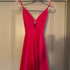 Pink Mini Dress